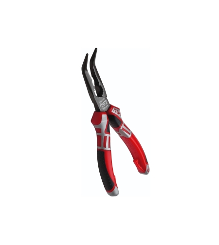 NWS Chain Nose Pliers (Radio Pliers) angled 45° 205mm