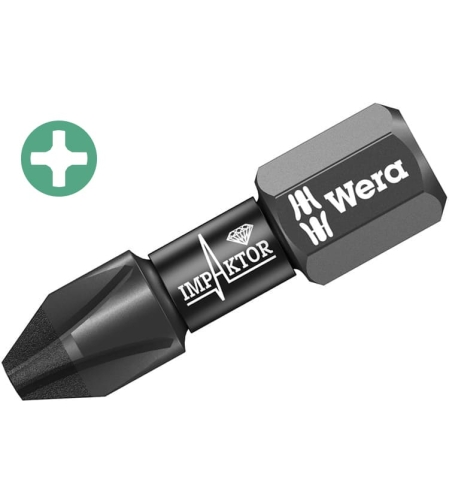 Wera 851/1 IMP DC PH DIY Impaktor PH2 bits