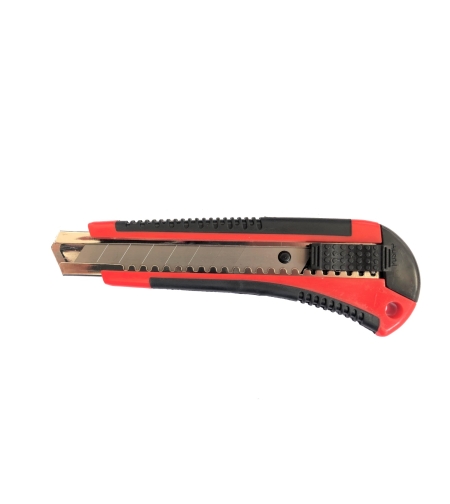 High Quality Utility Knife 18mm Wide Rubber Handle