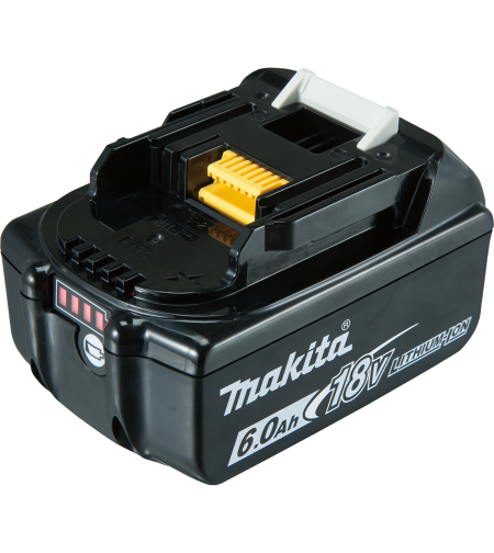 סוללת ליתיום-יון Makita LXT BL1860B 18V 6.0Ah