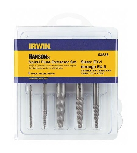 Irwin Spiral Extractor Set