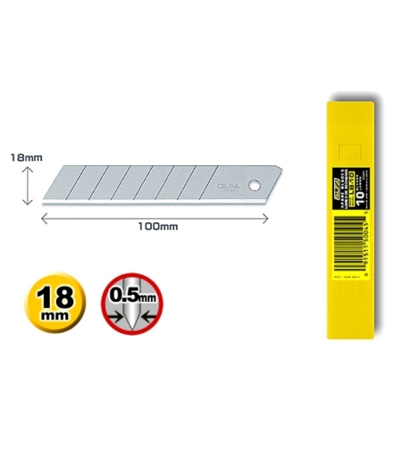 OLFA LB - 10 Blades 18mm