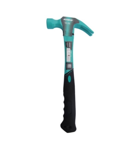  AIWO 16oz Claw Hammer With Plastic Handle