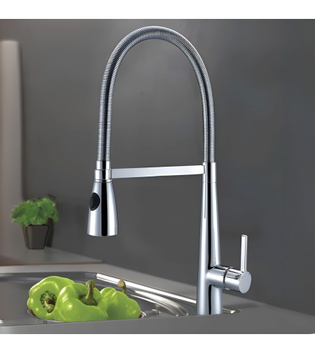 ברז מטבח נשלף 2 מצבי זרימה דגם KM922