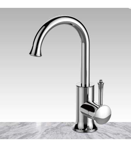 ברז ברבור לכיור אמבטיה ZV126 ניקל