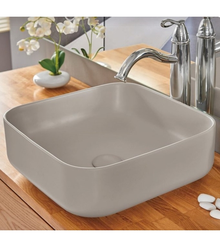 כיור אמבטיה מונח דגם אורלינס אבן מט