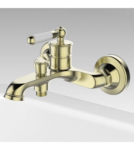 ברז סוללה לאמבטיה ברוזנה בעיצוב רטרו