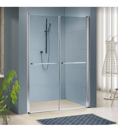 מקלחון חזית יוקרתי (2 דלתות) 60-170 ס