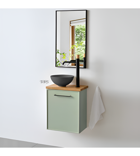 ארון אמבטיה תלוי אוסקר 26*43 כולל כיור מונח