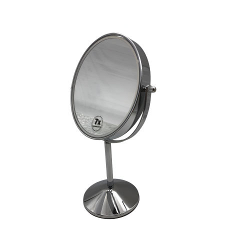 מראה מגדילה מונחת פי 7 ניקל מוברש