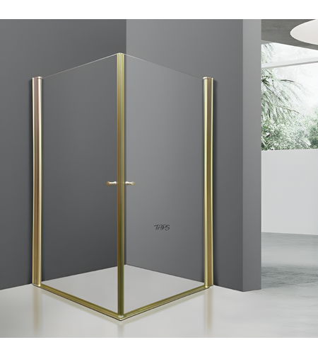 מקלחון פינתי IN & OUT פרזול זהב