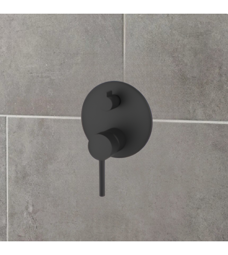 אינטרפוץ 4 דרך שחור מט ZV436