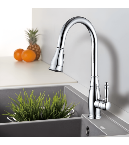 ברז מטבח נשלף 2 מצבי זרימה NOVA