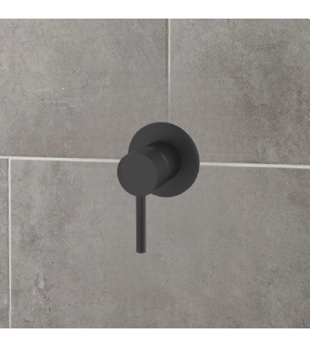 אינטרפוץ 3 דרך שחור מט ZV435