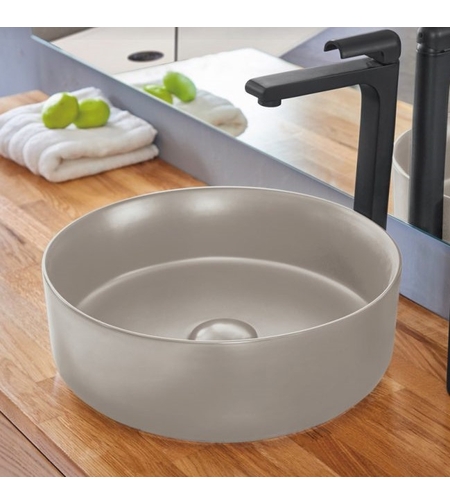 כיור אמבטיה מונח דגם רוז אבן מט