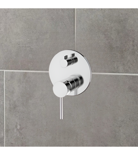 אינטרפוץ 4 דרך ניקל מבריק ZV436