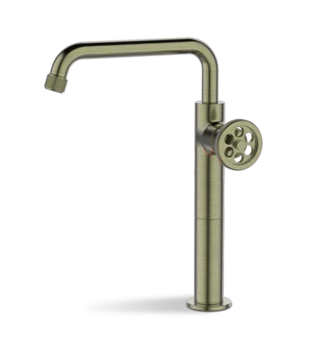 ברז גבוה מעוצב לכיור מונח ברונזה 703BR