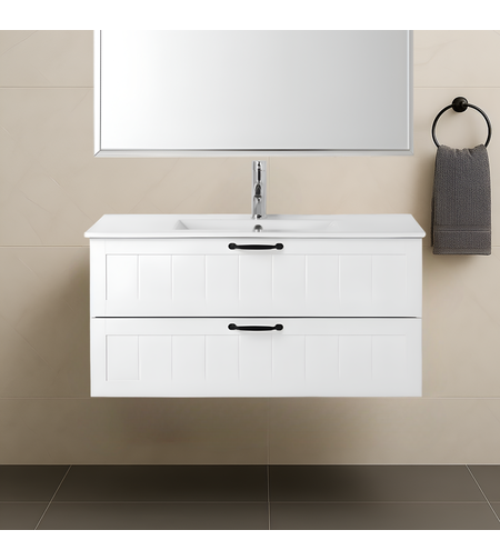 ארון אמבטיה תלוי דגם שחר רוחב 100 ס