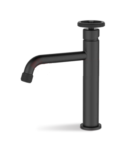 ברז מעוצב לכיור אמבטיה שחור מט 701B