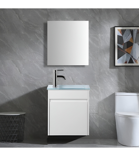 ארון אמבטיה תלוי גולן 25*45 לבן כולל מראה