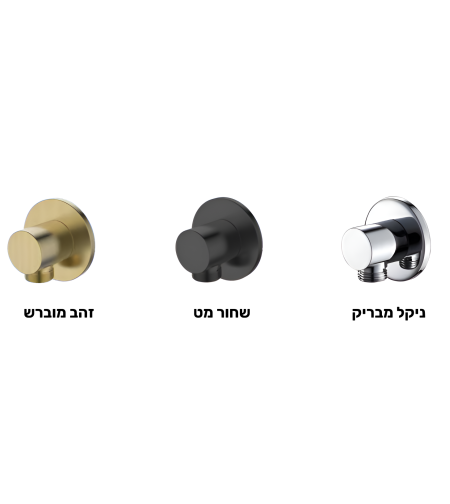 נקודת מים עגולה במגוון צבעים