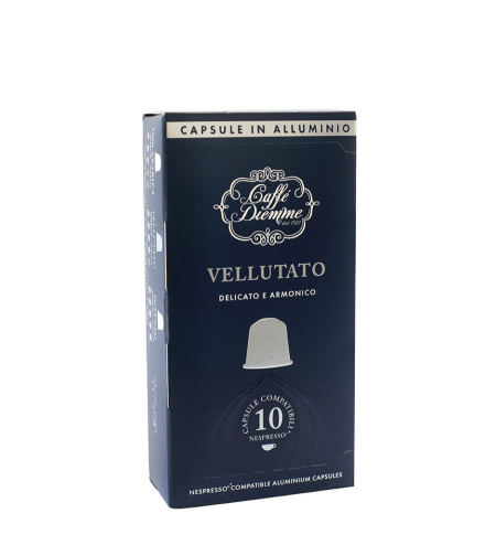 10 קפסולות קפה Velutato קליה בינונית