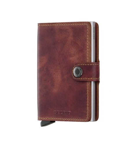 Mini Wallet Vintage Brown SECRID