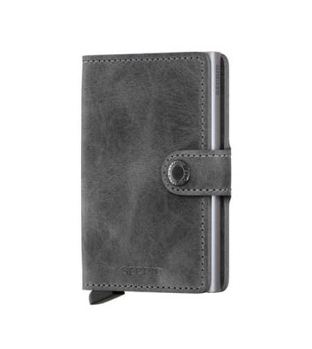 ארנק כרטיסי אשראי(מקפיץ כרטיסים) Secrid MiniWallet אפור וינטאג