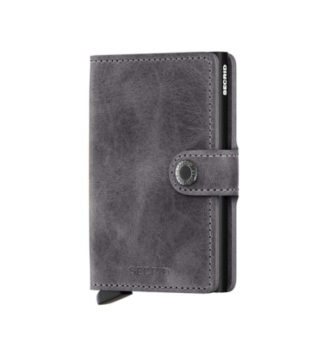 Mini Wallet Vintage Grey-Black SECRID