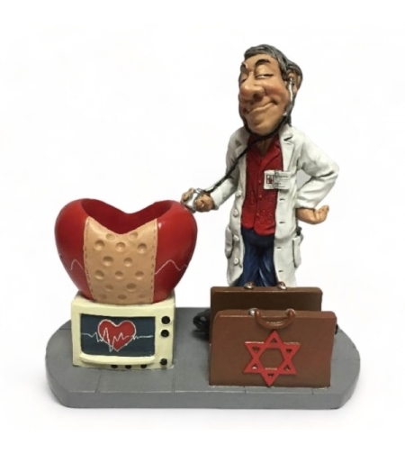 סט משרדי קריקטורה - רופא