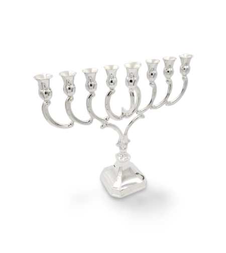 Menorah Paris S pure silver
