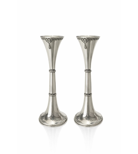pure silver dogma candlesticks