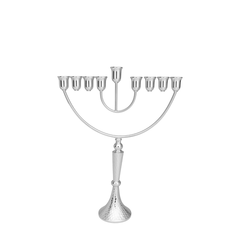 חנוכיה רפאל פטיש כסף טהור