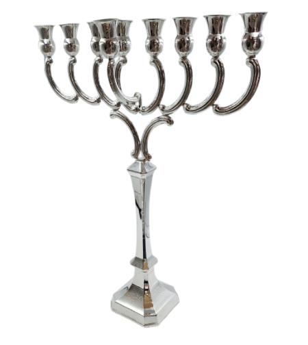 חנוכיה פריז כסף טהור
