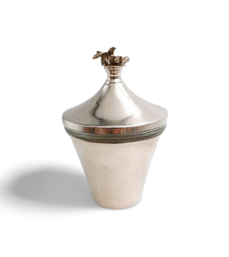 Pure silver Yoni honey dish