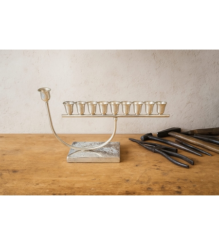 Menorah U class pure silver