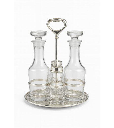 Venice hospitality set pure silver