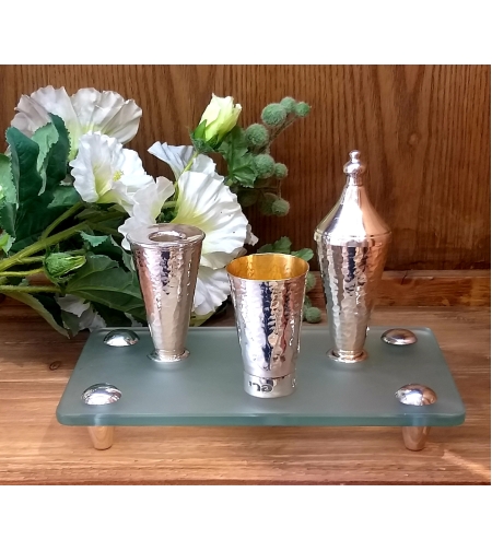 Havdalah set Yehonatan pure silver