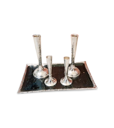 מגש פיני זכוכית שחורה