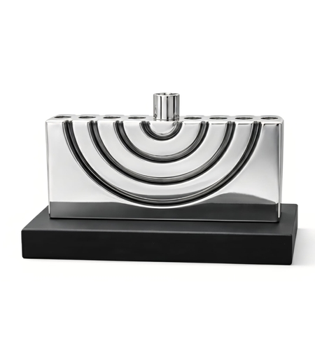 חנוכיה מיני מוזיאון כסף טהור