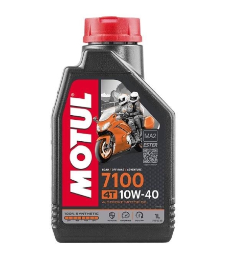 שמן מנוע 10w40 סינטטי מלא 7100 מוטול MOTUL ליטר אחד