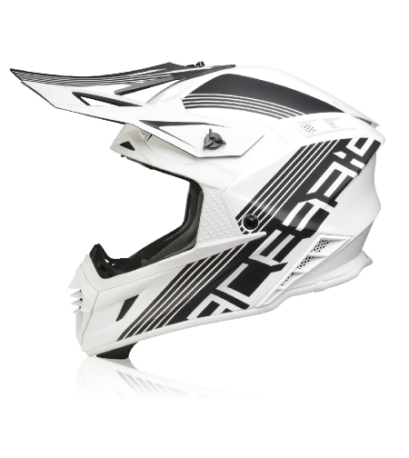 קסדה Acerbis X Track שחור\לבן