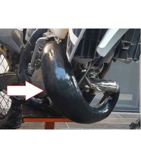 מגן סעפת  FMF FATTY קרבון 2 פעימות אוסטרים 20-23