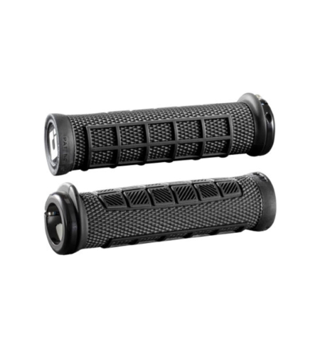 גריפים LOCK-ON ODI לאופניים או לטרקטורון עם מצערת אצבע