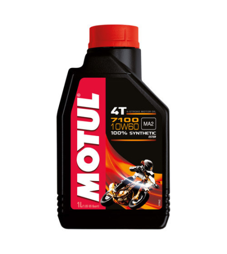 שמן מנוע 10w60 סינטטי מלא 7100 מוטול MOTUL ליטר אחד