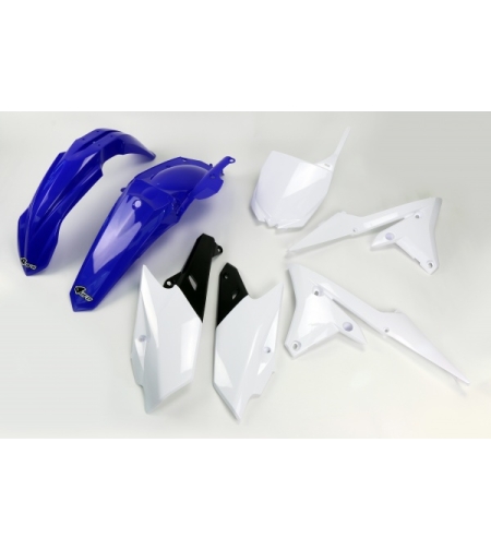 סט פלסטיקה YAMAHA YZF450/250 14-18  כחול/לבן	UFO