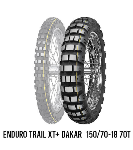 צמיג אחורי מיטאס MITAS XT+ DAKAR 150/70-17