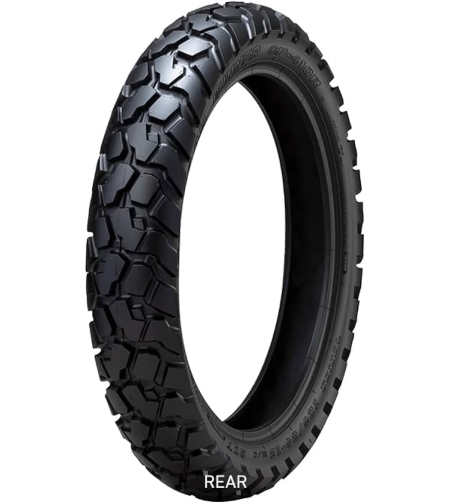 צמיג אחורי IRC GP410 במידה 120/80-18