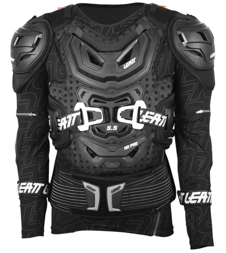 מגן חזה (חליפת לחץ) צבע שחור LEATT 5.5 PRO HD
