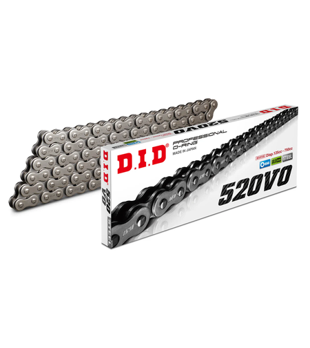 שרשרת 118 חוליות d.i.d 520 VO כסופה מחוזקת